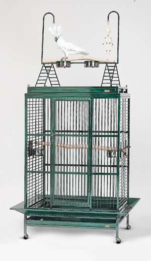 Click to see the Castillo Playtop Parrot Cage